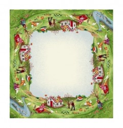 Gobelínový obrus na stôl Chenille 1177 Viacfarebná 50x40 cm #4