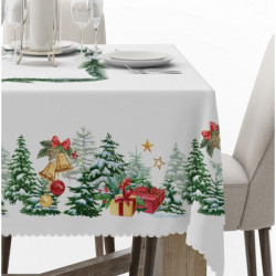 Vianočný obrus na stôl Vianočný stromček MIG939 Biela 110x160 cm #2