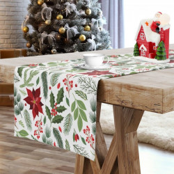 Vianočný behúň na stôl MIG1091 40x140 cm Viacfarebná