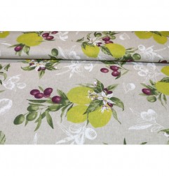 Behúň na stôl citróny s olivami 50x150 cm 50x150 cm Viacfarebná #1
