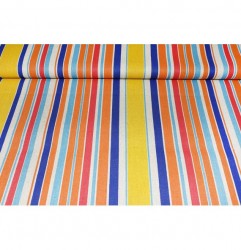 Behúň na stôl Farebné pruhy 50x150 cm Made in Italy 50x150 cm Viacfarebná #3
