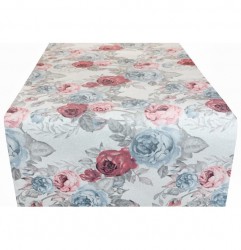 Behúň na stôl vintage ruže 50x150 cm Made in Italy 50x150 cm Viacfarebná
