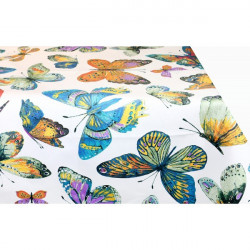 Bavlnený obrus Motýle 90x90 cm Made in Italy 90x90 cm  Viacfarebná