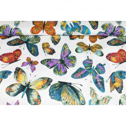 Bavlnený obrus Motýle 90x90 cm Made in Italy 90x90 cm  Viacfarebná #2