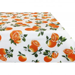 Bavlnený obrus Pomaranče Oranžová 120x160 cm