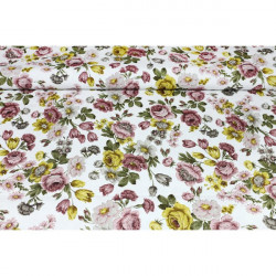 Bavlnený obrus Vintage kvety 120x180 cm Viacfarebná #1