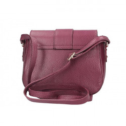 Béžová talianska kožená kabelka na rameno 870A, Béžová #5
