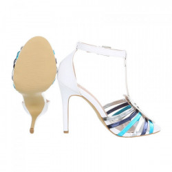 Biele dámske sandále 335, Biela, 39 #2