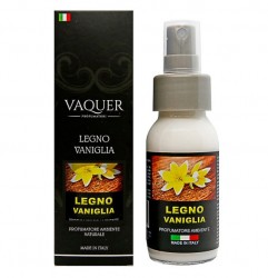 Bytový naturálny sprej  Vaquer LEGNO VANIGLIA  (vanilkové drevo) 60 ml