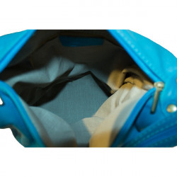 Dámska kožená kabelka/batoh 1201 biela Made in Italy, Biela #1