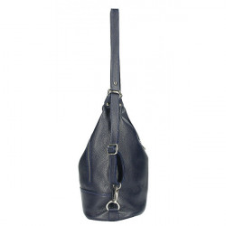 Dámska kožená kabelka/batoh MI258 okrová Made in Italy, Okrová #2