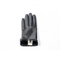 Dámske kožené rukavice 1170 Coveri Collection, L, Čierna #1