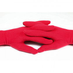 Dámske rukavice 1022 červené Made in Italy Univerzálna Červená #1