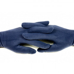 Dámske rukavice 1022 tmavomodré Made in Italy Univerzálna Modrá #1