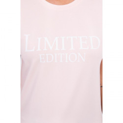 Dámske tričko LIMITED EDITION pudrovo ružové MI65296, Uni, Pudrová ružová #2