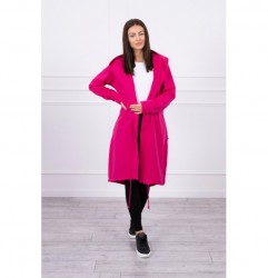 Dámsky kardigán oversize MI9005 fuchsia Univerzálna Fuchsia #1