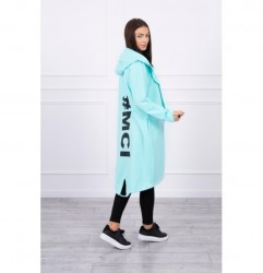 Dámsky kardigán oversize MI9005 mätový Univerzálna Mäta #2