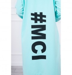 Dámsky kardigán oversize MI9005 mätový Univerzálna Mäta #3