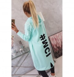 Dámsky kardigán oversize MI9005 mätový Univerzálna Mäta #5