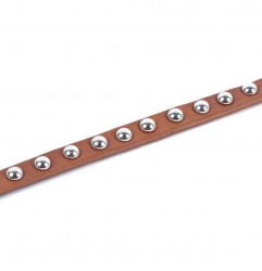 Dámsky kožený náramok 846 koňak Made in Italy, Koňak #2