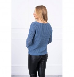 Dámsky sveter MI2019-39 jeans Univerzálna Jeans #1