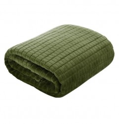 Deka z mikrovlákna s 3D efektom Cindy2 vojenska zelená Zelená 200x220 cm #3