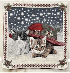 Gobelinová obliečka na vankúš 40x40 cm Chenille IT01 40x40 cm Viacfarebná #3