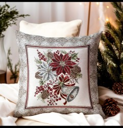 Gobelínová obliečka na vankúš 42x42 cm Chenille IT028 Viacfarebná 42x42 cm