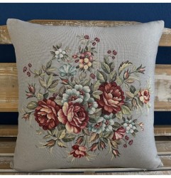 Gobelínová obliečka na vankúš 42x42 cm Eden 1233 GR Viacfarebná 42x42 cm