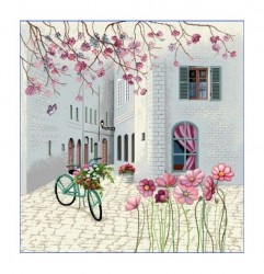 Gobelínová obliečka na vankúš 42x42 cm Eden 1234 Viacfarebná 42x42 cm #1
