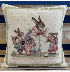 Gobelínová obliečka na vankúš 42x42 cm Eden 1244 VE Viacfarebná 42x42 cm