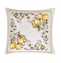 Gobelínová obliečka na vankúš Citróny Chenille IT117 Viacfarebná 42x42 cm #3