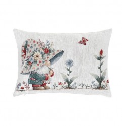 Gobelínová obliečka na vankúš Jarný škriatok Chenille IT118 Viacfarebná 42x42 cm #1