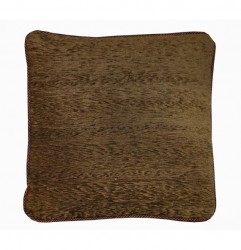 Gobelínová obliečka na vankúš s dekoračným lémom 42x42 cm hnedá Chenille IT150 Hnedá 42x42 cm #1