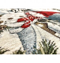 Gobelinová obliečka na vankúš Snehuliak 42x42 cm Chenille IT07 Viacfarebná 42x42 cm #3