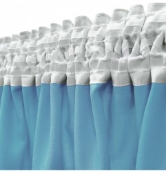 Hotový záves na riasiacej páske Heaven blankytne modrý Blankytna modrá 140 x 250 cm #5