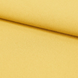 Jednofarebná látka Panama MIG44 pastelovo žltá, šírka 150 cm Žltá