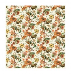 Jesenná gobelínová dekoračná látka s vintage motívom Eden 5015, š. 140 cm Viacfarebná Šírka 140 cm #1