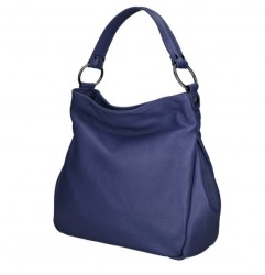 Kožená kabelka 1081 jeans Made in Italy Jeans #2