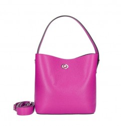 Kožená kabelka 791 fuchsia MADE IN ITALY Fuchsia #1