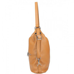Kožená kabelka na rameno/batoh 328 mätová Mäta #3
