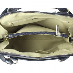 Kožená kabelka na rameno/batoh MI38 koňaková Made in Italy Koňak #1