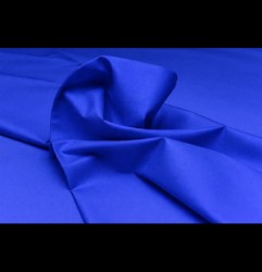 MADE IN ITALY Látka bavlna azurovo modrá Made in Italy Šírka 140 cm  Kráľovská modrá