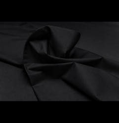 MADE IN ITALY Látka bavlna čierna Made in Italy Čierna Šírka 140 cm
