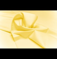 MADE IN ITALY Látka bavlna pastelovo žltá Made in Italy Žltá Šírka 140 cm