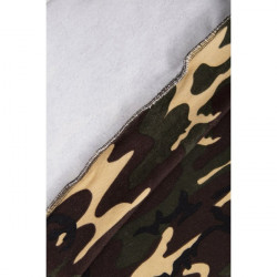 Maskačové šaty s vreckom Camo MI9107 hnedé Univerzálna Hnedá #5