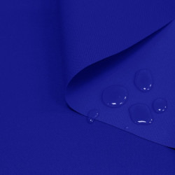 Nepremokavá látka azurovo modrá, šírka 150 cm MIG05 Modrá