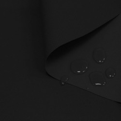 Nepremokavá látka čierna, šírka 150 cm MIG01 Čierna