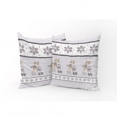 Obliečka na vankúš Sobík béžový 40x40 cm Made in Italy Béžová 40x40 cm #3