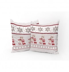 Obliečka na vankúš Sobík červený 40x40 cm Made in Italy Červená 40x40 cm #2